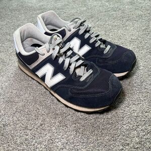 New Balance 574 Heritage Running Shoes Sneakers Navy Size 10 US